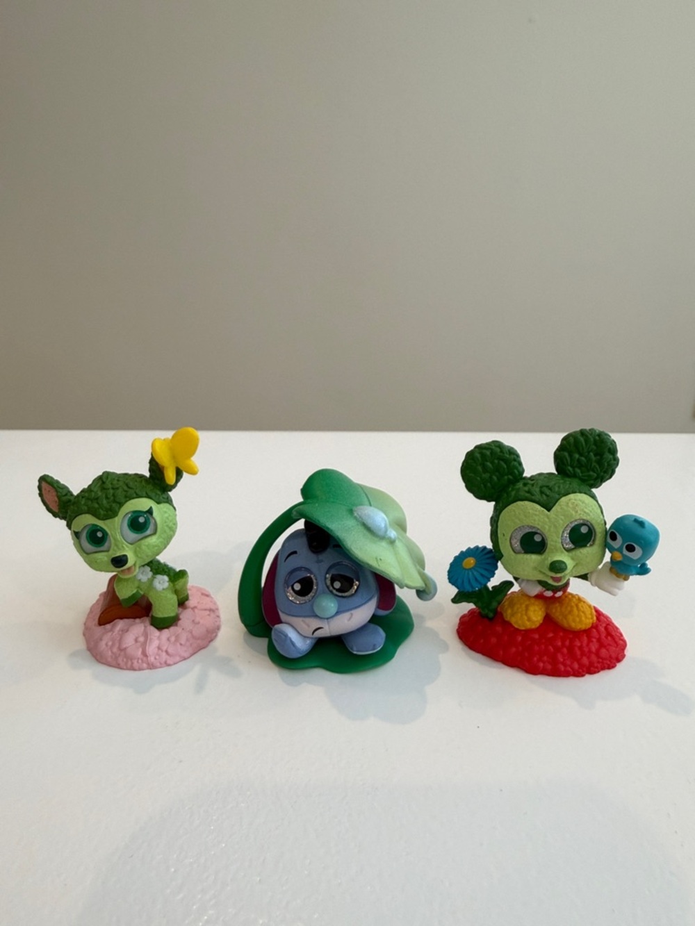 New Disney IN FULL BLOOM Doorables - Eeyore Bambi & Mickey Mouse